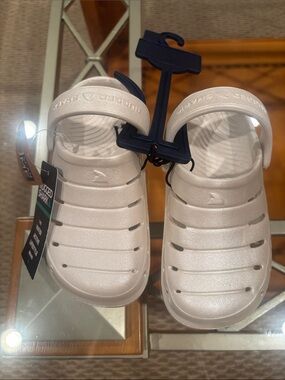 Kids Slip-On Sandal Clog in White - Comfortable Everyday Play